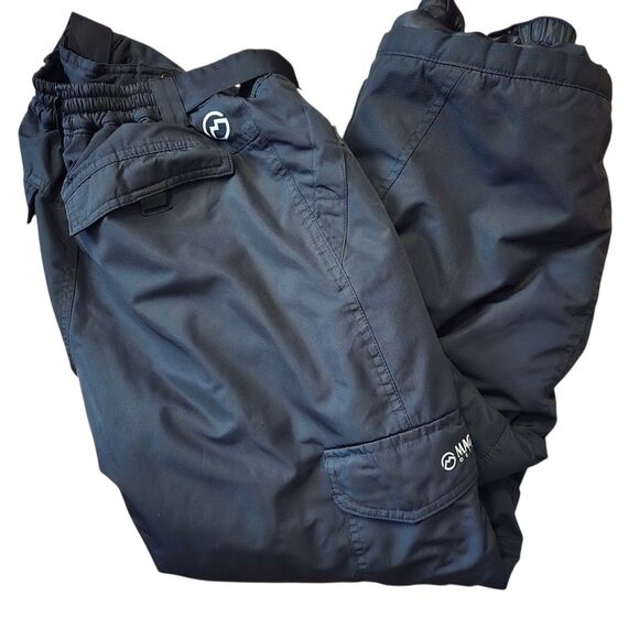 Magellan Youth Large Ski Snow Waterproof Soft Shell Black Pants Outdoors - Picture 1 of 7